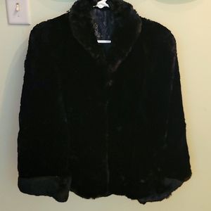 Fur Jacket from the 1950's purchased in  Muckerhide in Fond du Lac, Wi.Med.